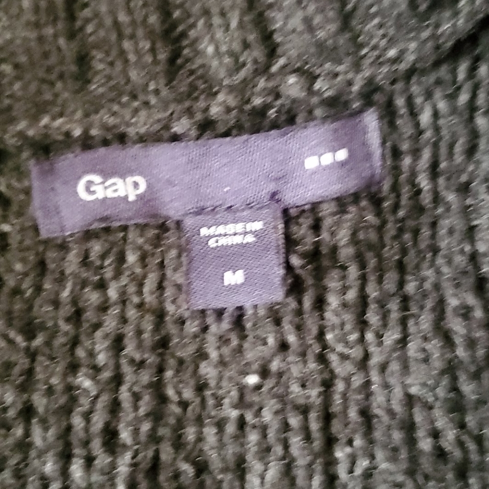 Gap warm sweater dark gray size Med - Picture 2 of 3